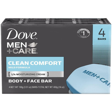 Dove Men Deep Clean Body plus Face Bar 106 gm image