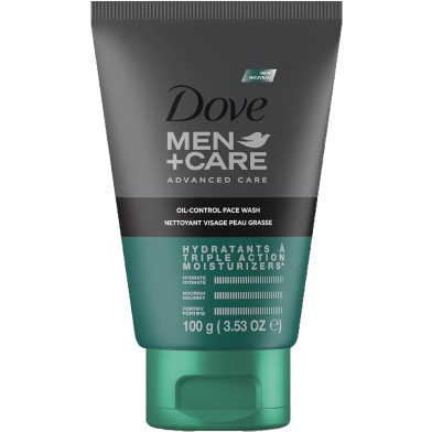 Dove Men Plus Care Oil Control Face Wash 100 gm image