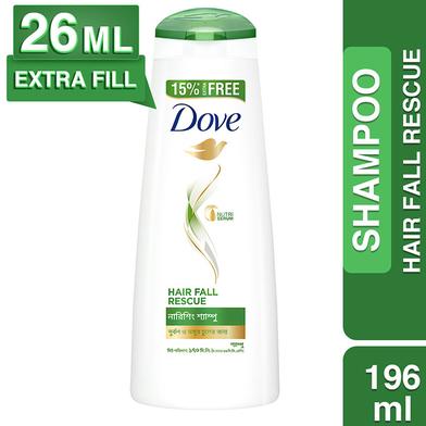 Dove Shampoo Hairfall Rescue 196 Ml image