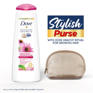 Dove Shampoo Healthy Grow 330ml StylishPurse FREE image