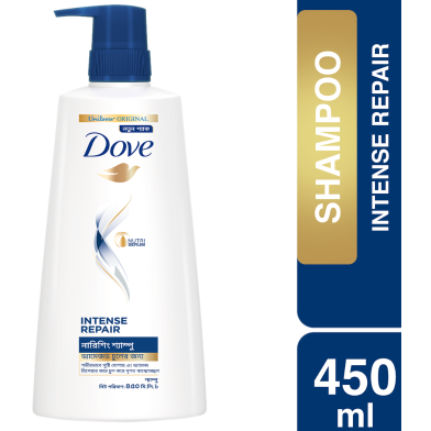 Dove Shampoo Intense Repair 450ml image