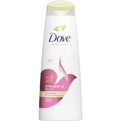 Dove Ultra Care Straight and Silky Shampoo For Frizzy Unmanageable Hair 330 ml -8851932231091 image