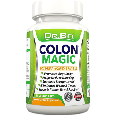 Dr.Bo Colon Magic Colon Detox and Cleanser – 30 Veggie Caps image