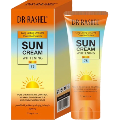 Dr. Rashel Whitening and Moisturizing Sun Protect Cream SPF 75 (60 gm) image