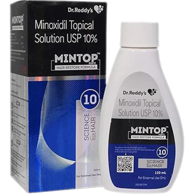 Dr Reddy's Mintop 10percent for Strong Hair 60ml image