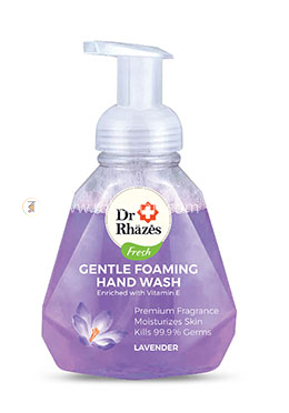 Dr. Rhazes Gentle Foaming Hand Wash Bottle – Lavender image