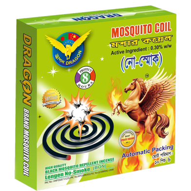 Dragon No-Smoke Mosquito Coil (Buy 2 Get 1 Free) image