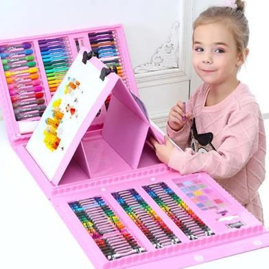 SHK Digitrade Art Kit Portable Colouring Set Multicolour 150 pieces Online  in India, Buy at Best Price from Firstcry.com - 11113655
