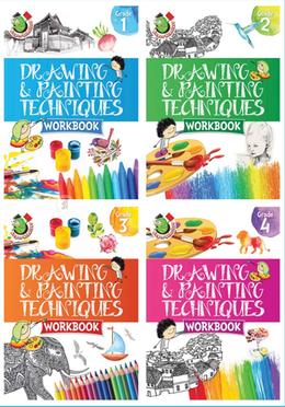 Drawing and Painting Techniques : Set of 4 Drawing Books