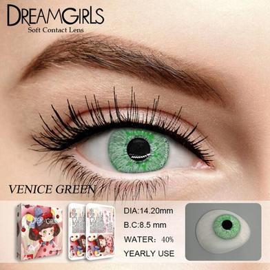 Dreamgirls Venice Green Color Soft Contact Lens image