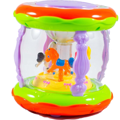 Drum Set toy Wonderland Merry Go Round Music Drum 1212 image