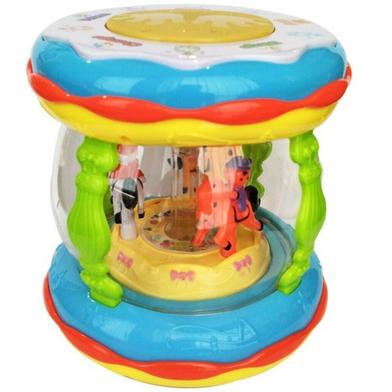 Drum Set toy Wonderland Merry Go Round Music Drum 1212 image