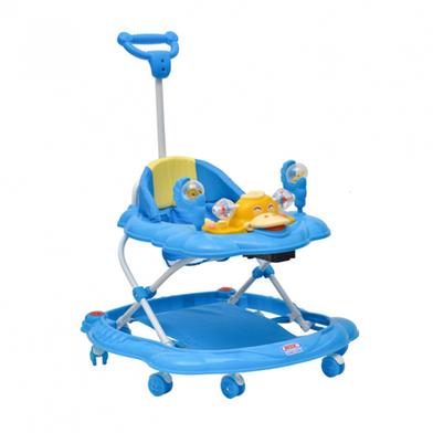 Baby Duck Model Light and Music Walker, Toddler New Born Baby Walking Assistant With Push Handle Bar image