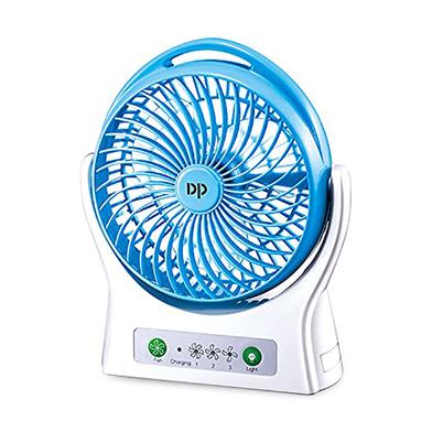 Duration Power DP-7605 Rechargeable Table Fan With LED Light. image