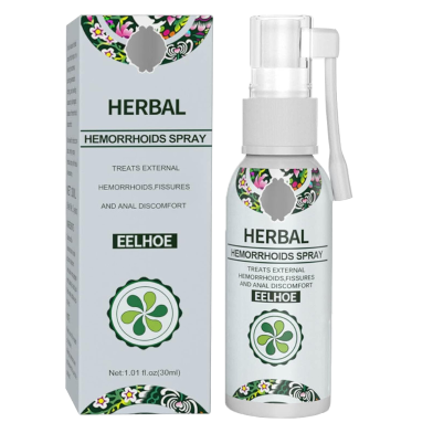 EELHOE Herbal Hemorrhoids Spray - Soothing Relief with Natural Ingredients - Internal and External Mixed Anal Soothing Spray - 30ml image