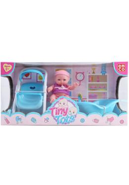 EMCO Tiny Tots Miniature Baby Doll - Purple (1122) image