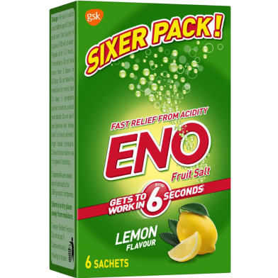 ENO Lemon Digestive Fruit Salt 5g Into 30N Box 150gm INDIAN image