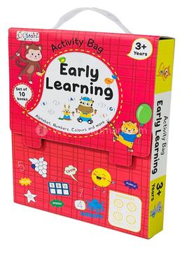 Early Learning Activity Bag - 10 Books Set for Children image