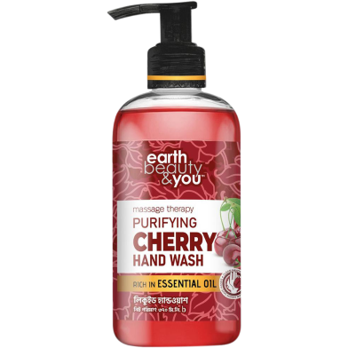 Earth Beauty and You Purifying Cherry Hand Wash- 370ml image