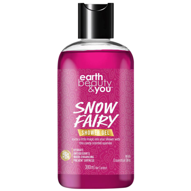 Earth Beauty and You Shower Gel Snow Fairy- 380ml image