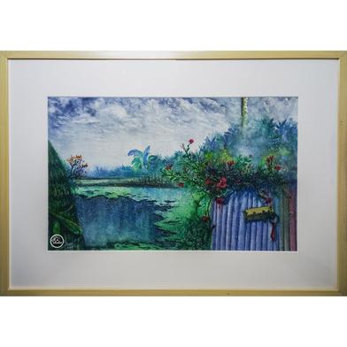 Ecofriendly Watercolour Painting (18\22 inches ) image