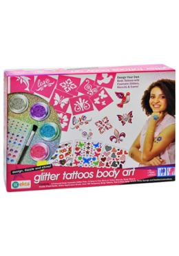 Ekta Glitter Body Tattoos (100 Tattoos) image