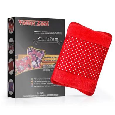 Electric Velvet Heating Pad / Hot Water / Heat Pouch Bag With Gel For Pain Relief Multicolour - Hot Water Bag (Any Colour). image