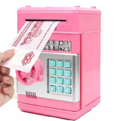 Electronic Piggy Bank Safe Box Money Boxes For Children Digital Coins Cash Saving Safe Deposit Mini ATM Machine Kids image