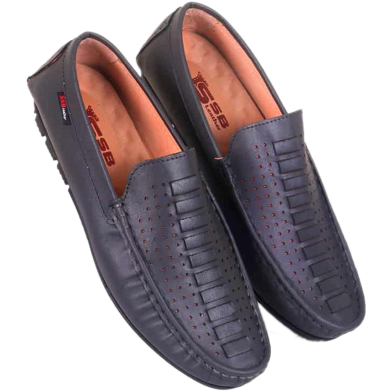 Elegance Medicated Leather Loafers SB-S476 | Executive image