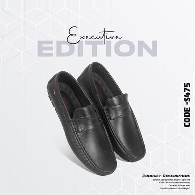 Elegance Medicated Leather Loafers SB-S475 | Executive image
