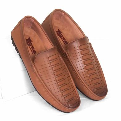 Elegance Medicated Leather Loafers SB-S513 | Executive image