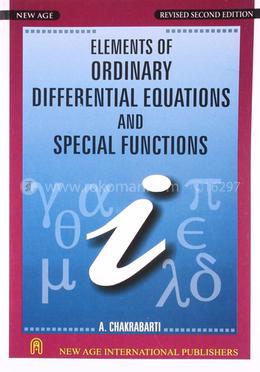 Elements Of Ordinary Differential Equations And Special Functions image