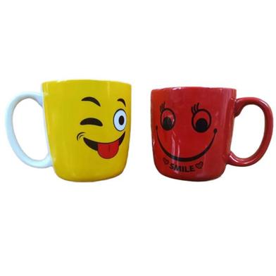 Emoji Ceramic Mug -1pcs image