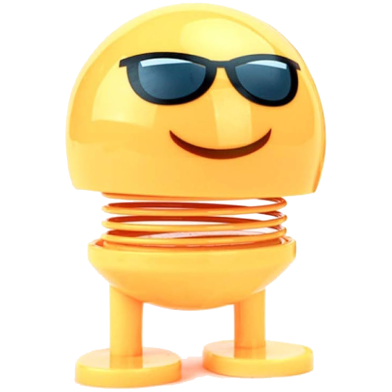 Emoji Smiling Doll Novelty and Gag Toys image