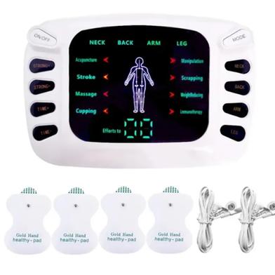 Ems Massage Tens Machine Physiotherapy Acupuncture Body Muscle Massager Electric Digital Therapy Machine 8 Modes Health Care image