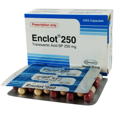 Enclot 250 mg Capsule-10's Strip image
