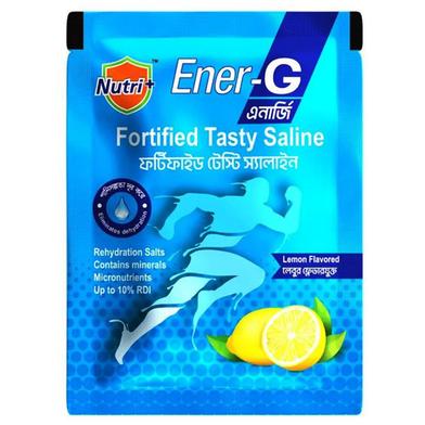 Ener-G Fortified Tasty Saline (20pcs Box, 09gm/each) Lemon Flavored image