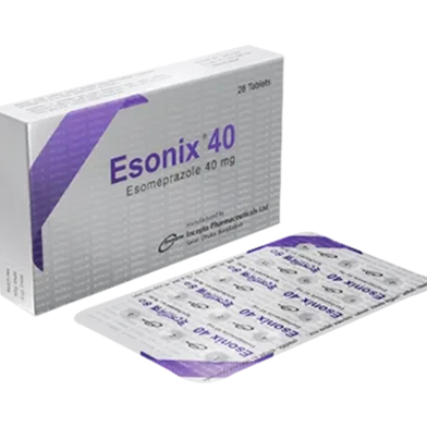 Esonix 40 mg 14's Strip Tablet image