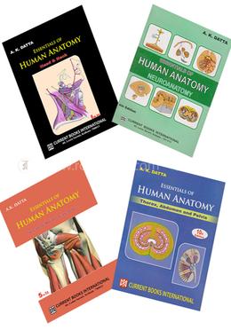 Essentials of Human Anatomy (Set of Vols 1, 2, 3, and 4) image