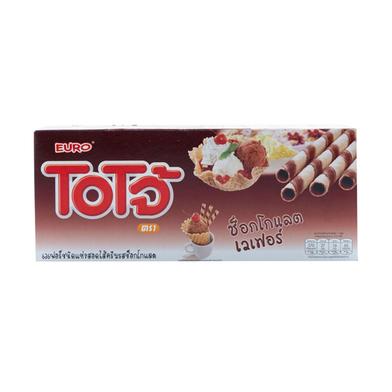 Euro Ojo Chocolate Flavoured Cream Wafer Stick 17 gm image