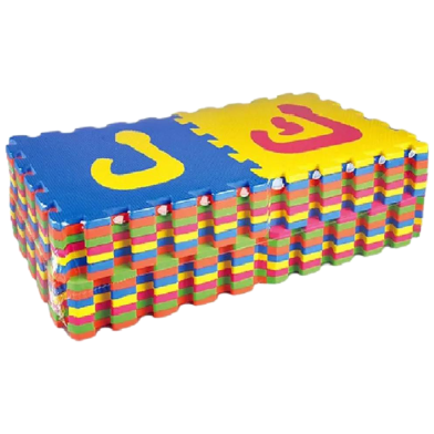 Eva Arabic Alphabet Mat Puzzle 28 Pcs Floor Play Develop Activity Toy image