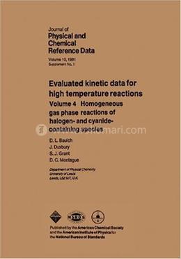 Evaluated Kinetic Data for High-Temperature Reactions