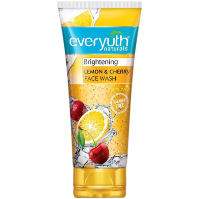 Everyuth Naturals Brightening Lemon And Cherry Face Wash image