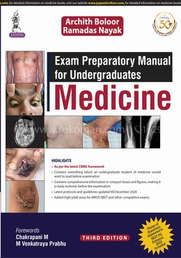 Exam Preparatory Manual for Undergraduates MEDICINE image