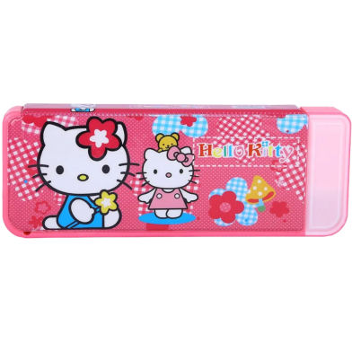 Exclusive Colorful Multifunctional Pencil Box | Cute Design With Calculator and Pencil Sharpener - Perfect for Kids And Adults (pencilbox_2_ran) Multicolor image
