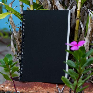 Executive Series Black Spiral Compress Notebook image