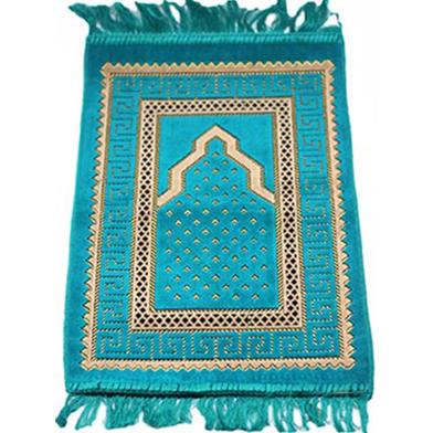 Extra Small Size Muslim Prayer Jaynamaz (জায়নামাজ) Turkey (Paste Color) For 1-2 Years Baby - Any Design image
