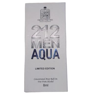 FARHAN PERFUMES 212MEN AQUA Concentrated Attar- 8ml image