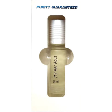 FARHAN PERFUMES 212MEN AQUA Concentrated Attar- 8ml image