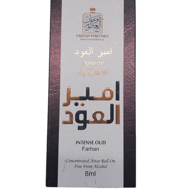 FARHAN PERFUMES Ammer Al Oudh INTENSE OUD Attar- 8ml image